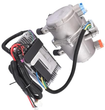 Compresor De Aire Acondicionado Eléctrico AP01 De 12 V. Compatible Con Cabina De Furgoneta Camper ES18CC012
