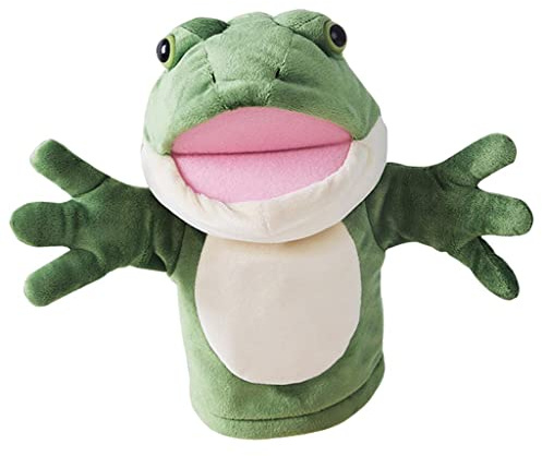 Luwecf Giraffe Und Wolf Handpuppen für Kinder mit Beweglichem Mund, 28x16cm