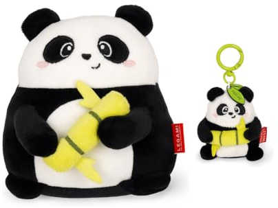 LEGAMI – Super Soft Plush im Panda Design Kuschelig. Persönlich. Zum Verlieben – mit passendem Super-Soft-Schlüsselanhänger.