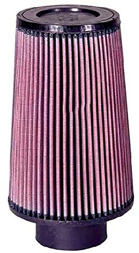 K&N Universal Clamp-On Air Filter: High Performance, Premium, Replacement Filter: Flange Diameter: 5.375 In, Filter Height: 5.125 In, Flange Length: 0.937 In, Shape: Round Straight, RU-5123