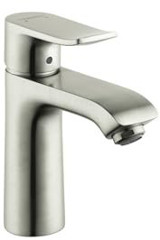 hansgrohe Metris 31080821 Waschbeckenarmatur mit 1 Griff, 17,8 cm hoch, gebürstetes Nickel, modernes Upgrade