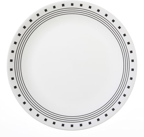 CORELLE Livingware City Block Speiseteller, 26,4 cm, 6 Stück