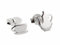 Sterling Silver Teacup and Teapot Post Stud Earrings, Alice in Wonderland