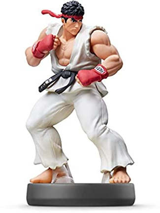 Kämpfer Ryu amiibo aus der Super Smash Bros Serie