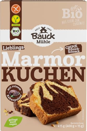 Bauckhof Marmorkuchen-Backmischung, glutenfrei (415 g) - Bio