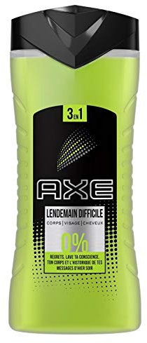 AXE - Gel Douche Lendemain Difficile 400 Ml - Lot De 3 - Livraison Gratuite