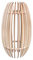 Rayher Bastelset Holz Lamellenlampe Helsinki, skandinavisches Design, aus Naturholz, FSC Mix Credit, 20x20x35cm, 22-tlg., Box 1Set, Lampenschirm für Stehlampe oder Hängelampe, 62901505
