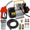 AMUR Bomba DE GASOIL - Bomba GASÓLEO - Bomba TRASVASE GASOLEO Bomba DE GASÓLEO Bomba DE TRASVASE 230V Bomba trasvase gasoil Standard-4 con Interruptor de Emergencia y Doble conexión
