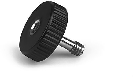 fittings4you 1/4 Inch Tripod Bolt Screw Adapter, Alloy Steel, Flat, UNF, Right Hand, 25.5 mm, 0.025 inches, 6.35 millimeters, 1 piece