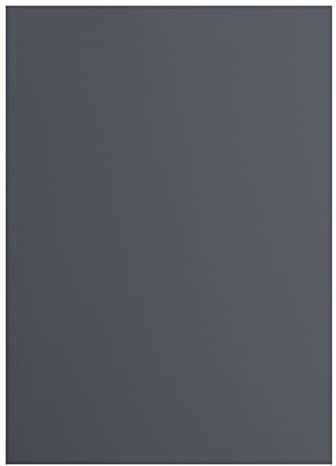 Vaessen Creative 2927-095 Florence Cardstock Papier, Grau, 216 Gramm/m², DIN A4, 10 Stück, Glatt, für Scrapbooking, Kartenherstellung, Stanzen und andere Papierbasteleien