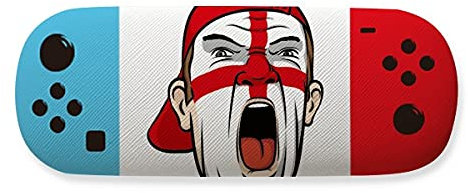 Étui de rangement pour lunettes avec motif drapeau anglais