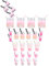 SUNNYCLUE 28pcs 7 Styles Imitation Juice Glass Pendants Bubble Tea Glass Bottle Charms Mini Resin Milk Tea Cup Charm Jewelry Findings for Women Beginners Earring Bracelet DIY Jewelry Making