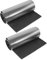 normani 1, 2, 3 oder 5 Ultraleichte Isomatten mit Aluminiumbeschichtung/Alu-Thermomatte Isomatte Farbe Dunkelschwarz/2Stück
