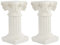ibasenice Mini Säule 2 Verzierungen Gartenhaus Einzigartige Statue: Innenfigur Aquarium Römisch Vintage Künstlerisch für Europäische Fee Schicke Dekorative Layouts Nordische Säulen: Korinthische