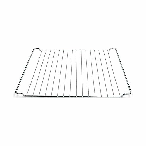 Recamania Parrilla Horno Whirlpool 445x340mm 481245819334 - Compatible con Horno WhirlPool, Ignis, Algor, Bauknecht | Fácil Limpieza, Acero Inoxidable, 445 x 340 x 22 mm