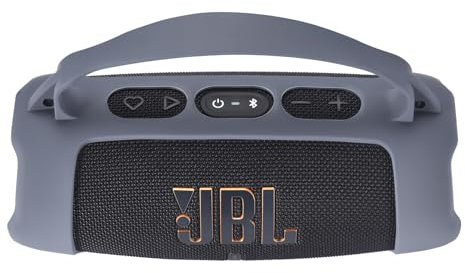 Hzycwgone Silikonhülle für JBL Charge 5 Wi-Fi Kabelloser Lautsprecher/Charge 5 Tragbarer Bluetooth-Lautsprecher,für JBL Charge 5 Wi-Fi/Charge 5 Tragetasche Haut Umhängetasche Zubehör(Blau)