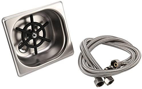 GRARRO Cup Washer, acciaio inox automatico per la pulizia del vetro Rinser Bar Rinser Glass Rinser, accessorio per lavandino