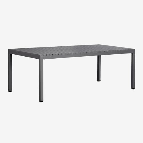 SKLUM Rechteckiger Gartentisch 210x100 cm aus Aluminium Marti -