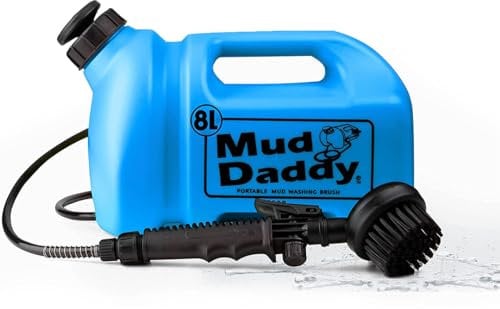 Mud Daddy 8 Litre Portable Pet Washing Device | Muddy Walks | Pet Cleaning | Grooming | Blue