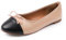 Womens Ballet Flat Pumps Ladies Girls Dolly Dollie Slip On Ballet Ballerina Work Smart Office Formal Fashion Bow Round Toe Flats Shoes
