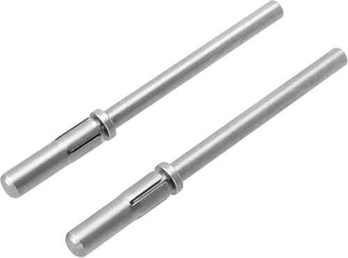 Bestgle 2 pezzi Punte per mandrino da 3,1 mm, Nail Mandrino Bit, Levigatrici per Unghie Piccolo Albero di Nastro di Levigatura per Unghie Acrilico Manicure Accessori per Lime Chiodo Elettrico