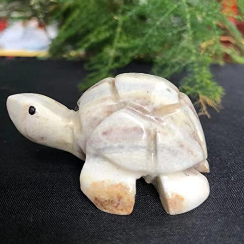 Raumdekoration 1 STÜCK Natürlicher Kristallquarz Schildkröte Amethyst Opal Tiere Stein Wohnkultur Aquarium Handwerk Kleine Dekoration Geeignet for Möbeldekoration ( Color : Plum , Size : 75-85g )