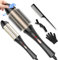 Hot Brush Rundbürste,Thermal Brush,38 mm Thermo Brush, 3 in 1 Stylingbürsten mit Lockenbürste, Hot brush, Hot Comb.Professional Kabellos Wärmebürste for Travel