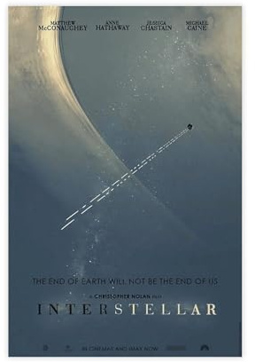 FGFGH Interstellar Leinwand-Poster, ungerahmt, 30 x 45 cm