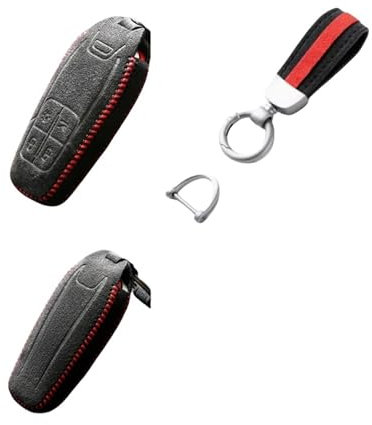 Housse de porte-clés Compatible pour Ferrari 488 Roma 812 F8 SF90 Portofino Porte-clés Accessoires de voiture(Style 1)