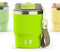 ECOROOTS Evergreen - Thermos 360 ml | Bicchiere Termico Leggero Senza BPA | Tazza Antigoccia con Cannuccia per Caffè, Acqua, Tè o Bibite Fresche | Ideale per Bevande Calde e Fredde (VERDE NEON)