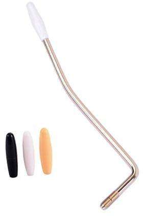 BESPORTBLE Brazo Trémolo Guitarra Eléctrica Tornillo Con Puntas Resistente Dorado Compatible Sistema Puente Tremolo