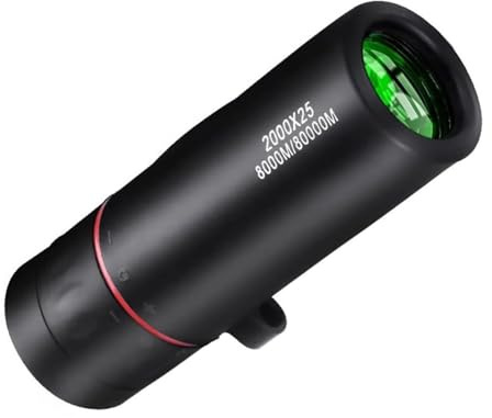 2000x25 HD Monokulare Teleskop Mit Telefon Kamera Adapter for Vogel Beobachtung Jagd Wandern Camping Wildlife