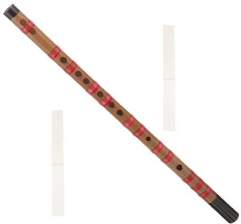 WESIEVYA Traditionelle Chinesische Flöte aus Bambus Dizi Flöte Musikinstrument für Anfänger und für Musikunterricht