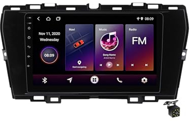 FDCHZQ Autoradio Bluetooth Touchscreen 9 Pollici per SsangYong Tivoli 2019~2021 Stereo Auto Android 15 Compatibile Carplay Android Auto Navigazione GPS FM Controllo Volante,X2 2+32G