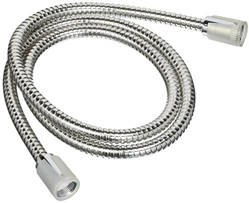Master Plumber Delta Faucet 682-812 Manguera de ducha de acero inoxidable de 59 pulgadas, plata, 150 cm