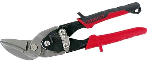 Triuso Stanley Blechschere mit Durchlauf LINKS