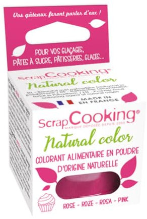 SCRAPCOOKING - Colorant alimentaire naturel rose