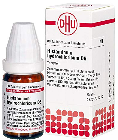 DHU Histaminum hydrochloricum D6 Tabletten, 80 St. Tabletten