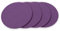filzbrand Filz Untersetzer rund für Gläser, Filzuntersetzer 4 Stück (4er Set), Ø 10 cm in violett, 3 mm dick, Glasuntersetzer, Getränkeuntersetzer aus Designfilz 100% Wolle – Made in Germany