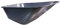 FORT, carriola zincata Forata, 90 Litri