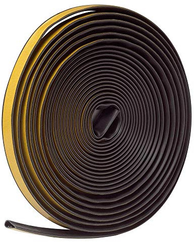 Frost King SS20BR Silicon Smoke Seal, 1/2in Wide x 1/4in Thick x 20ft Long, Brown