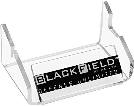 Blackfield Messerhalter für 1 Messer, Acryl, Schwarz, einfach