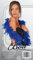 Federboa, ca. 180 cm lang, blau PREISHIT
