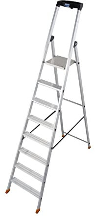 KRAUSE Stehleiter Solido, 7-8 Stufen, 126672