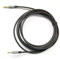 KetDirect Black 3ft Gold Plated Design 3.5mm Male to 2.5mm Male Car Auxiliary Audio cable Cord headphone connect cable for Apple, Android Smartphone, Tablet and MP3 Player