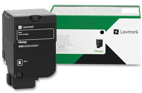 Lexmark Cyan Return Programme Cartouche de toner pour gouvernement américain noir