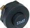 phil trade Start Knopf Button Taster Schalter 12 24 V Volt Auto KFZ schwarz rund Retro E11