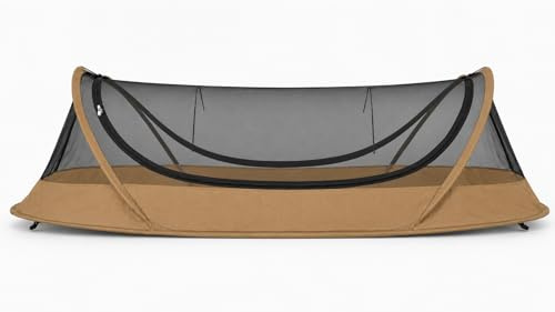 USGI Industries Bivy Zelt | Leichtes Einzelpersonen-Schlafnetz-System für Outdoor, Camping, Survival, Wandern, Rucksack | Netzschutz
