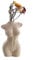 Weiblich Form Knospe Vase Weiblich Körper Blume Halter Weiblich Körper Weiblich Körper Blume Halter Halter für Home Office Dekoration Boho Decor Harz Skulptur Vase