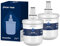 GLACIER FRESH DA29-00003G Kühlschrank Wasserfilter, kompatibel mit DA29-00003G, DA29-00003B, DA29-00003A, DA97-06317A, DA61-00159A, Aqua Pure Plus, HAFCU1/XAA, HAFIN2/EXP, WSS-1, 2er Pack